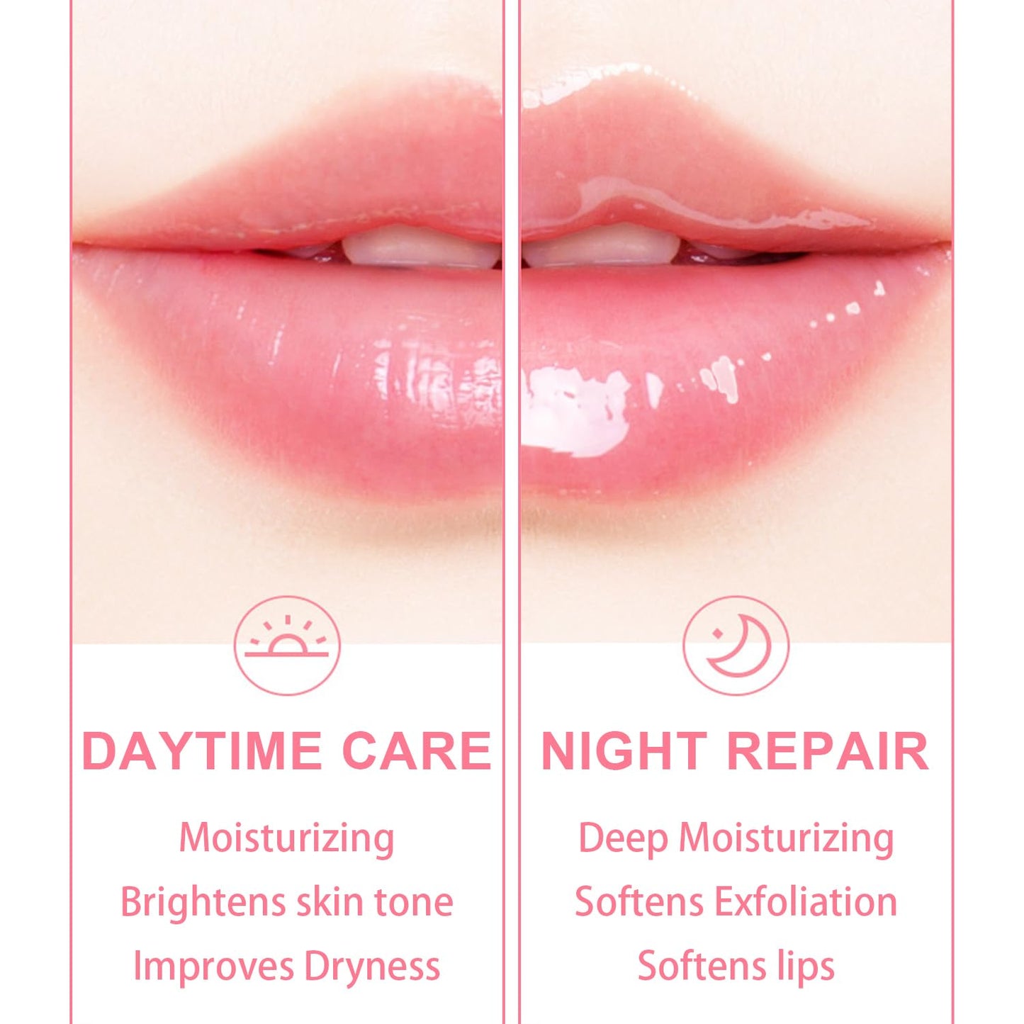 3 PCS Bee Lip Balm Lip Mask Honey Pot, Watermelon & Cherry & Coconut Lip Mask Propolis Moisturizing Lip, Hydrating Prevention Dry and Cracked Lip Scrubs Exfoliator (Watermelon & Cherry & Coconut)