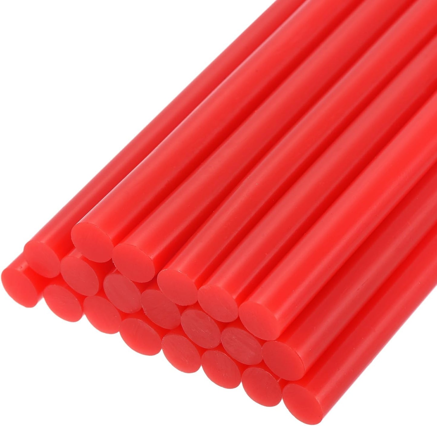 uxcell 20pcs Hot Glue Sticks for Glue Gun 11mm/0.43-inch x 4-inch Mini Hot Melt Adhesive Glue Stick Dark Red