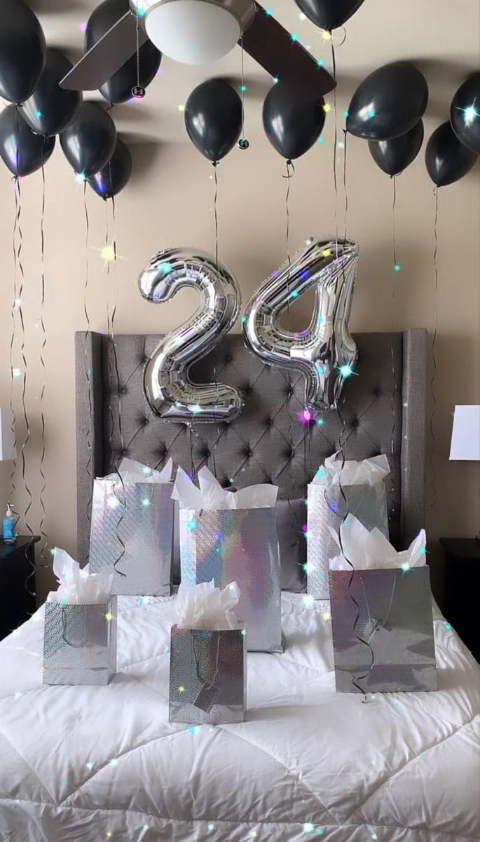 Sliver 2 Balloon - Number Balloon 40 Inch, 2st Sliver Birthday Decorations