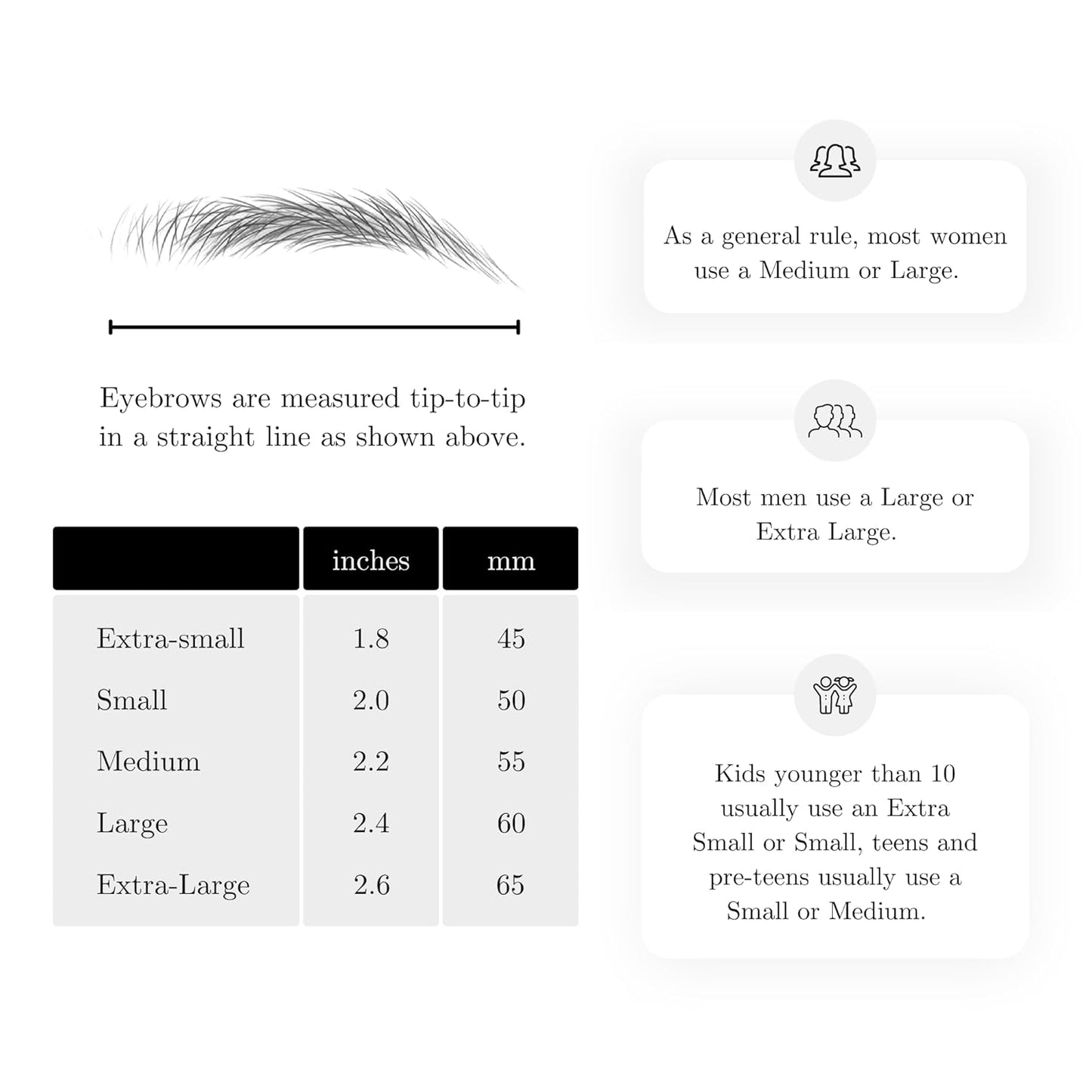 (10 pairs) Medium Blonde Temporary Eyebrow Tattoo - Large Size - Waterproof & Smudgeproof - Classy Curve Style Eyebrow Stickers - Sheet Lasts up to 30 Days - Won't Work on Existing Brows