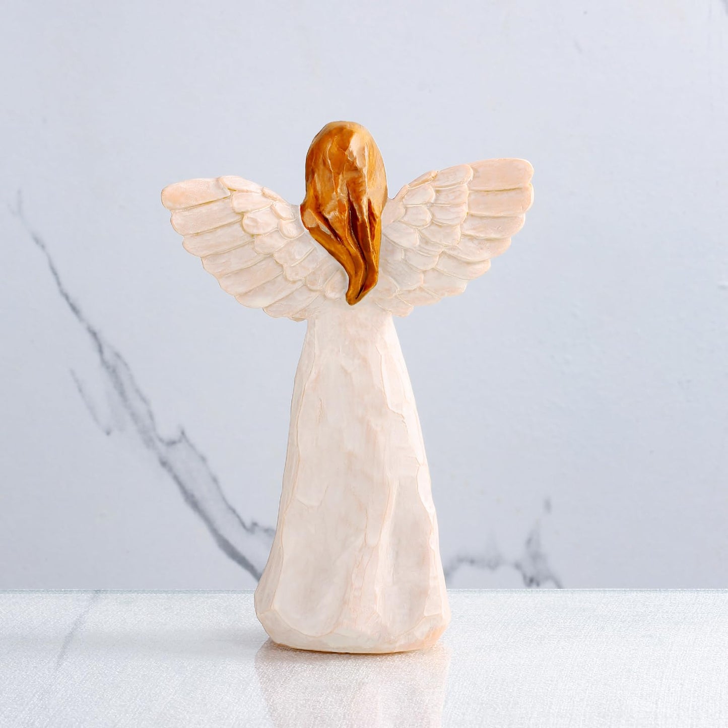Retirement Gift for Woman, 5.5” Resin Angel Figurine - Retirement Gifts