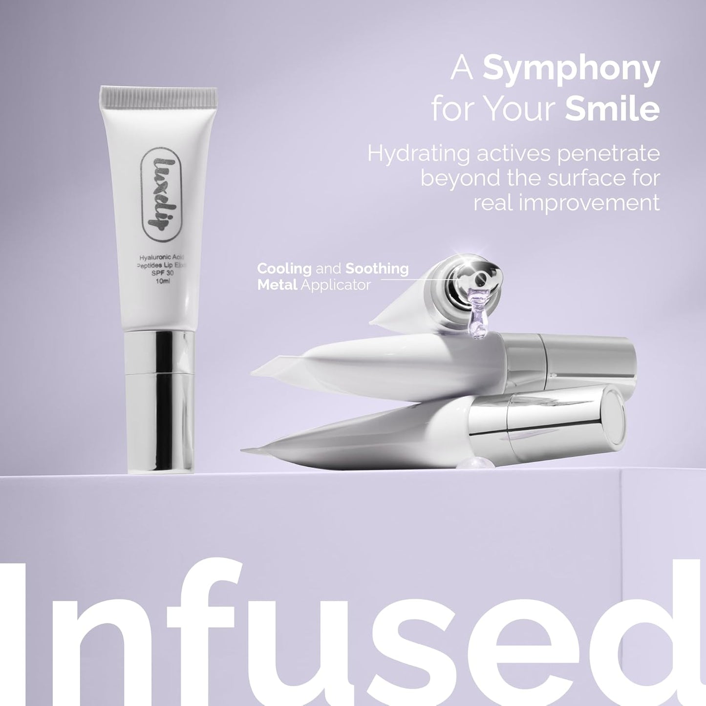 Tinted Lip Balm Elixir for OIder Women, Hydrating Vegan Lip Care with Sheer Color & Moisturizing Glow – Non-Sticky Nourishing Lip Treatment for Soft, Smooth Lips (Pearl Essence 10ml)