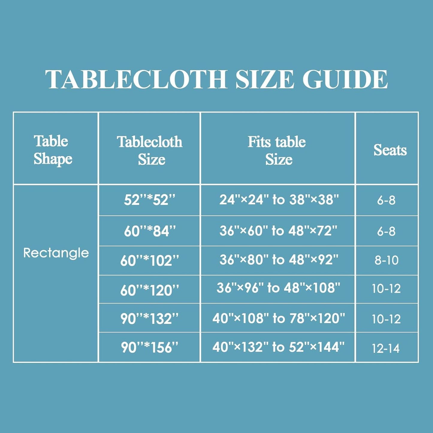 VidaFete Tablecloth 6 Pack 90 * 132inch Rectangle Table Cloth Polyester, Stain Wrinkle Resistant Polyester Dining Table Cover for Kitchen Dinning Party Wedding Rectangular Buffet Decoration(Yellow)