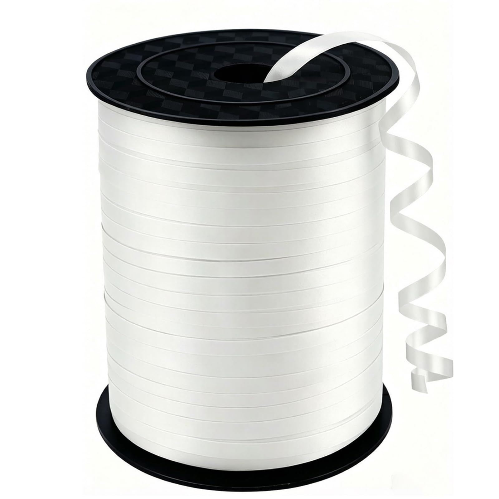 Premium White Curling Ribbon, 500 Yard for Gift Wrapping, Balloon String, Party Decoration, Baby