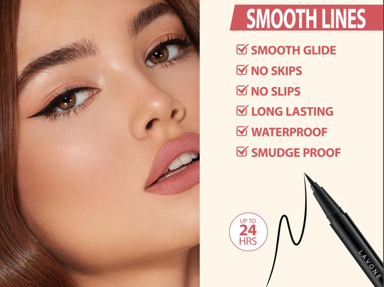 Eyebrow Pen Kit, with Microblading Eyebrow Pen, Eyebrow Gel, Eyeliner, Eyebrow Brush, Eyebrow Pencils for Women, Waterproof, Smudge Proof, Long Lasting Makeup Formula - Medium Brown