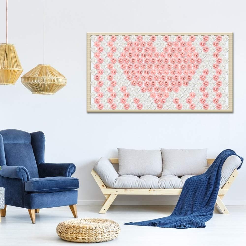 AmyHomie Artificial Flower 50pcs Real Looking Fake Roses w/Stem for DIY Wedding Bouquets Centerpieces Arrangements Party Baby Shower Home Decorations