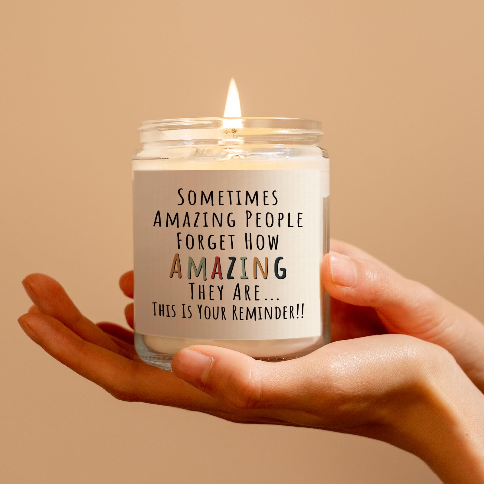 Craftique Gifts for Women, Birthday Gifts for Women- You're Amazing Candle