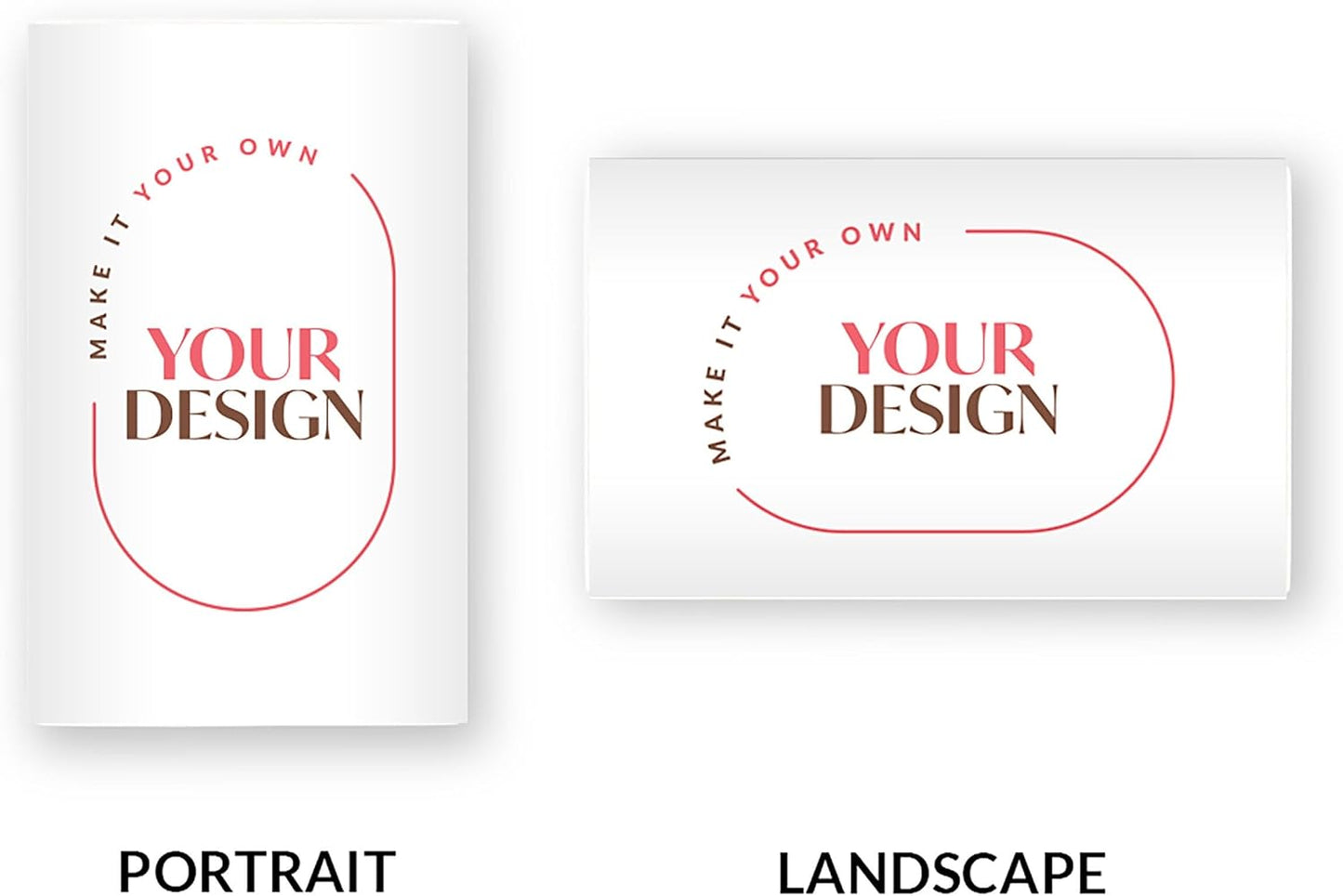 Weddingstar Matchboxes Stickers for Wedding or Event - Upload Your Own Design - Pack of 50 Pink