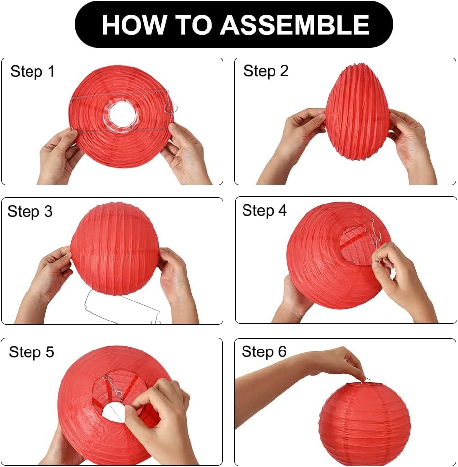 BEISHIDA 16 Pcs Sage Green Gold Paper Lanterns,Hanging Decorative Chinese Japanese Round Paper Lantern Lamp for Birthday Wedding Baby Bride Shower Home Party Decoration