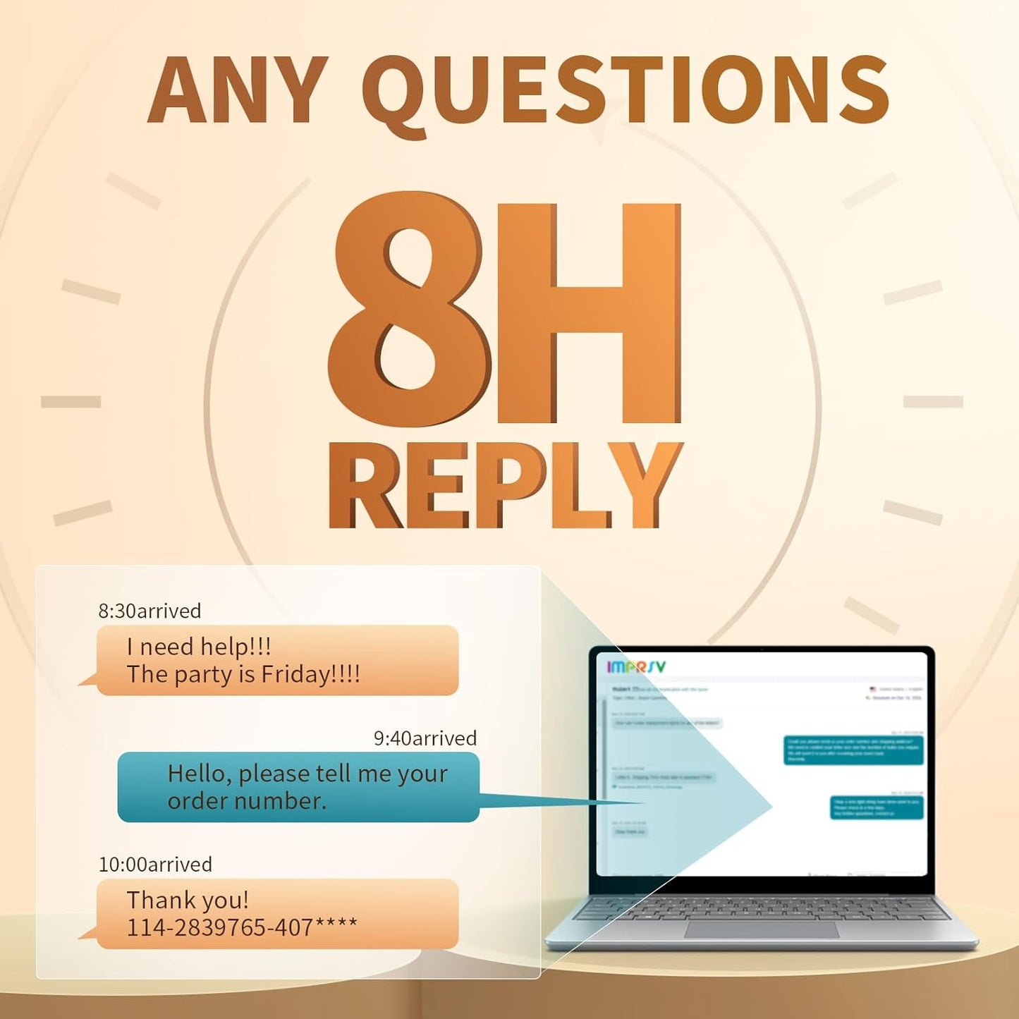 imprsv 4FT Marquee Numbers, Light Up Numbers 6 for 16th 60th Birthday Decorations, Large Light Up 6 Anniversary Party Deco, Pre-Cut Foam Board Kit