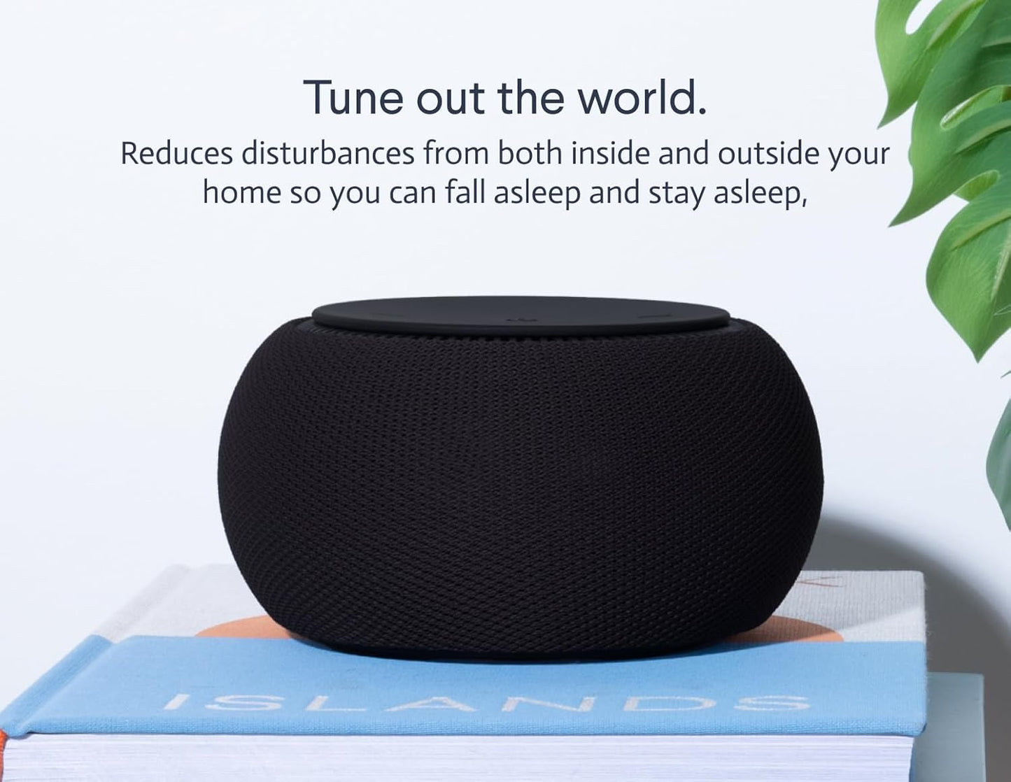 SNOOZ Pro - Smart White Noise Machine & Travel Case - Real Fan Inside, Non-Looping White Noise, Adjustable Tone & Volume - App-Based Remote Control & Sleep Timer - Midnight