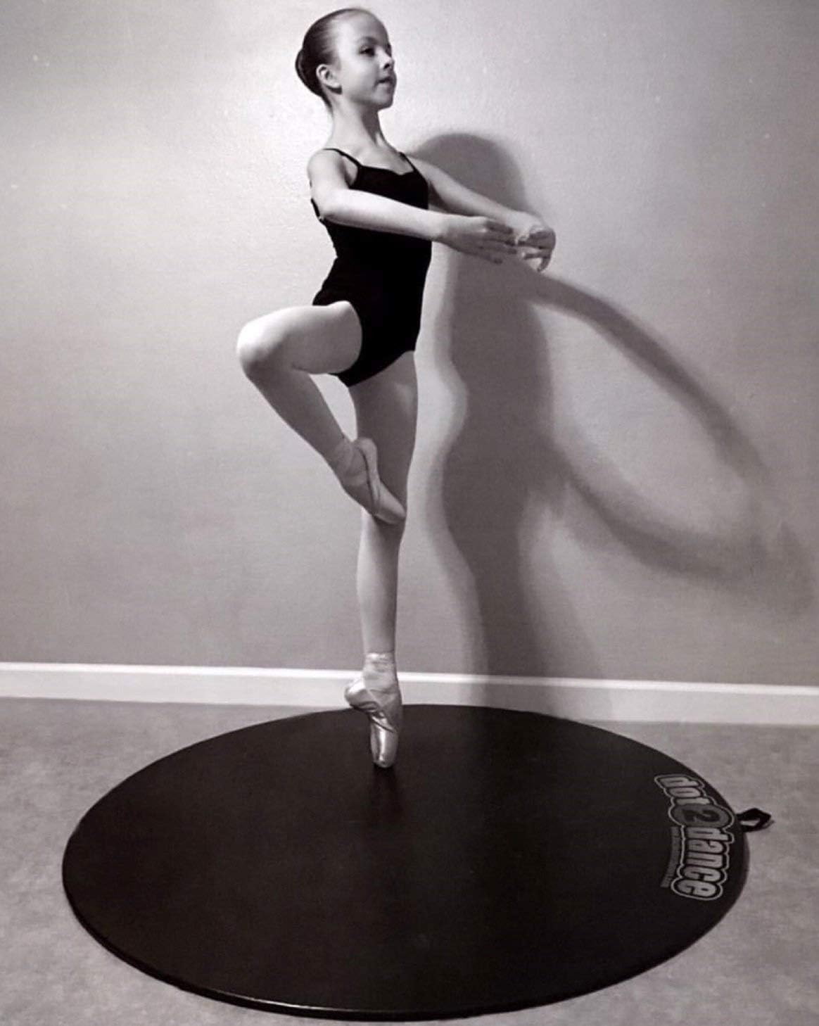 Portable Dance Floor, Marley Flooring Ballet Training Equipment, Tap Dance Floor, Turning Boards for Dancers & Figure Skating Practice Mat, Tap Board for Tap Dancing, Practice Pirouette