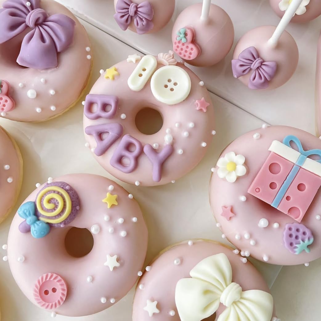 Edible White Pearl Sugar Sprinkles Candy 2mm Mini Pearls Cake Decorations Cupcake Toppers Cookie Decorating Perfect for Wedding Party Valentine Halloween Christmas Supplies 3OZ