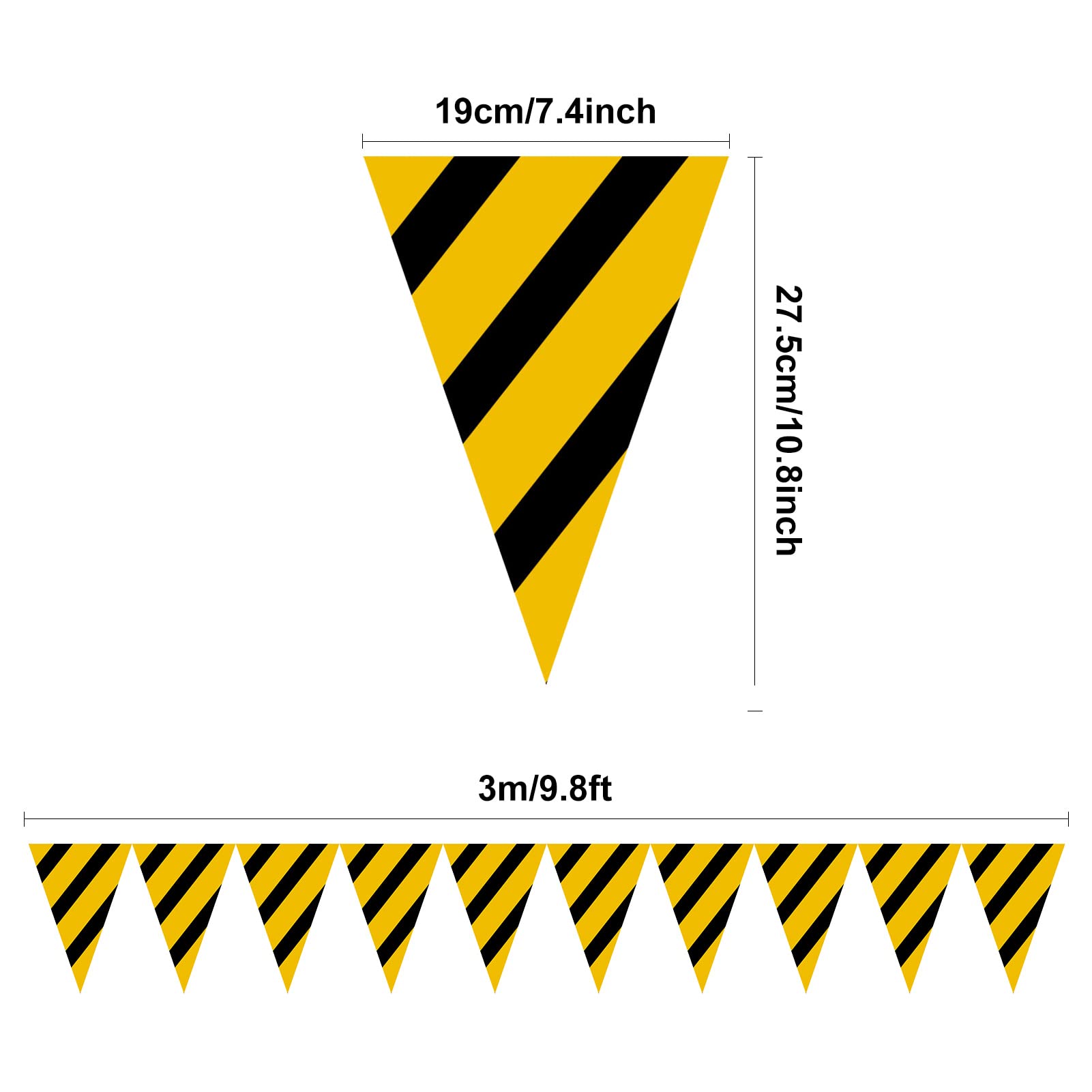 Luxiocio Construction Birthday Banner Decorations Party Supplies
