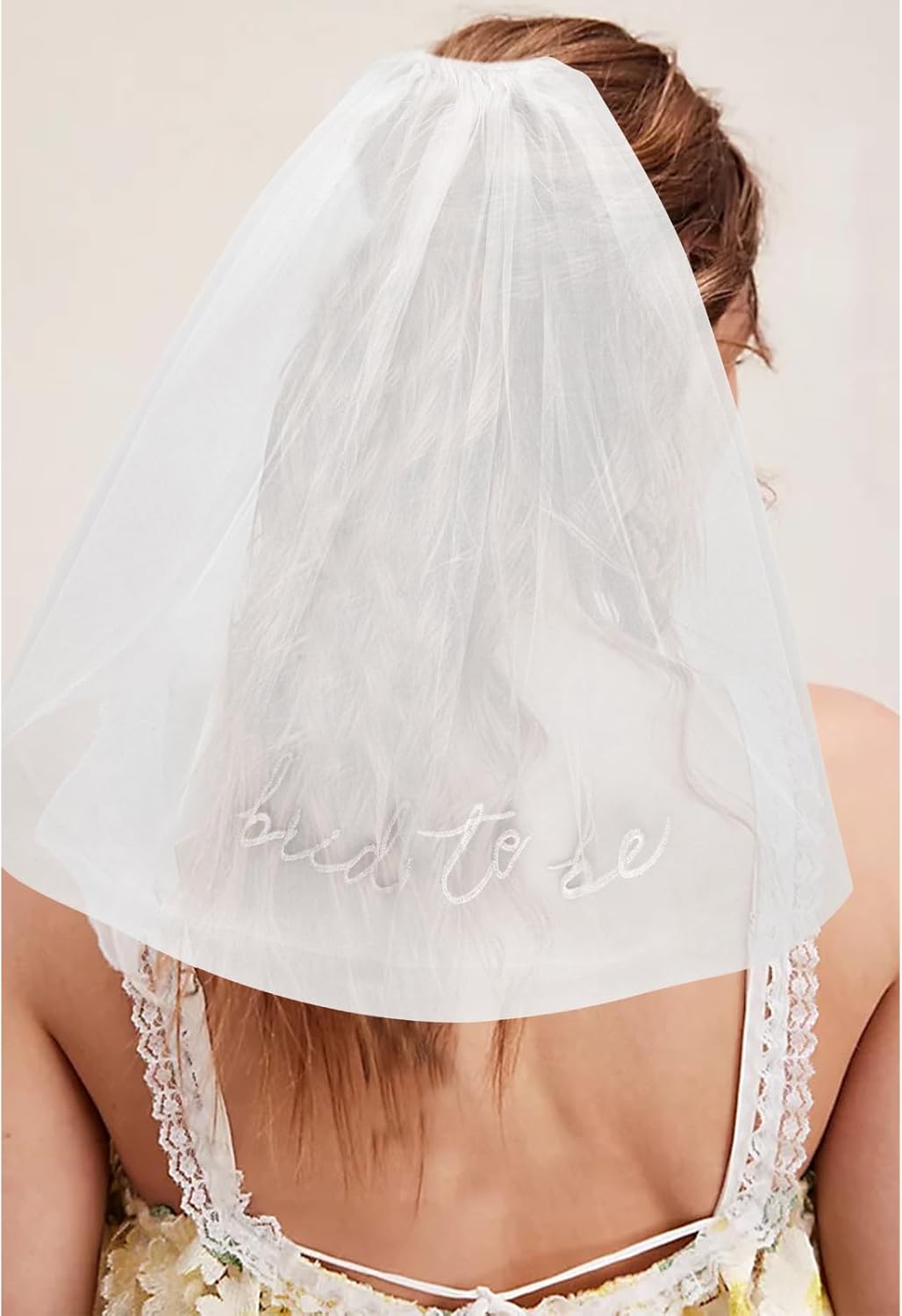 Canitor Veil Set Bachelorette Party Favors Accessories Bridal Shower Favors Gifts For Bride