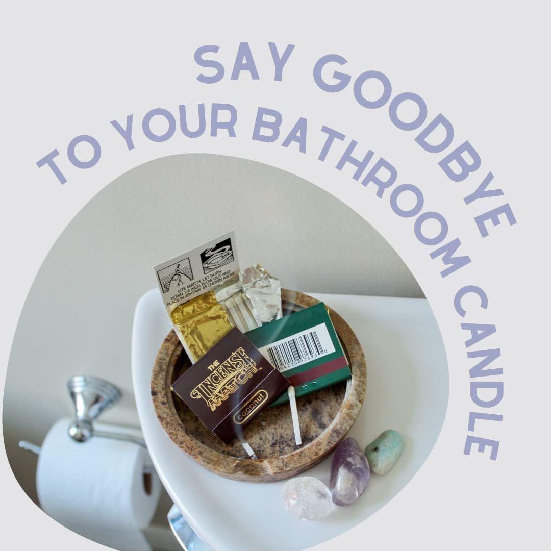 Box of 50 Incense Matches: Variety Pack - Eliminates Bathroom Odors While Adding Fragrance - 30 Strikes per Matchbook, 1,500 Strikes per Purchase