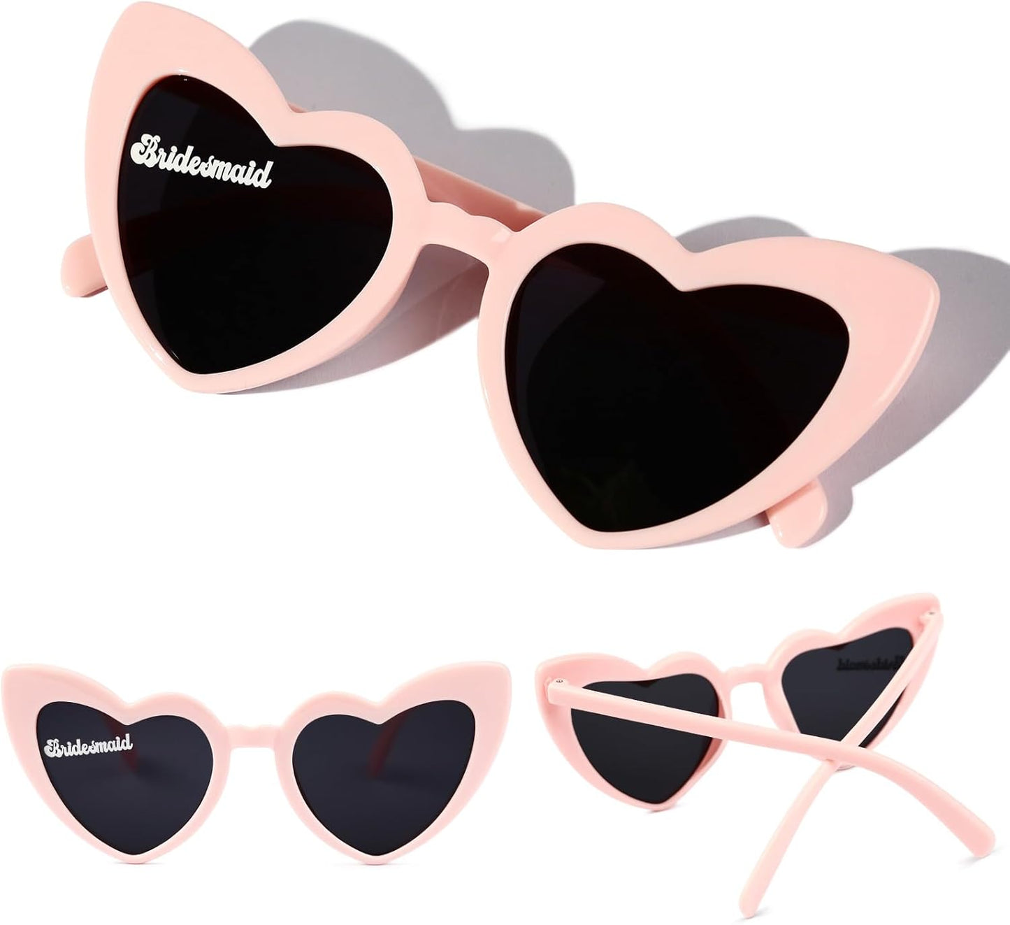 YOGFIT Heart Sunglasses for Women Fashion Classic Love Eye Protection Sunglasses Vintage Cute Heart Sunglasses