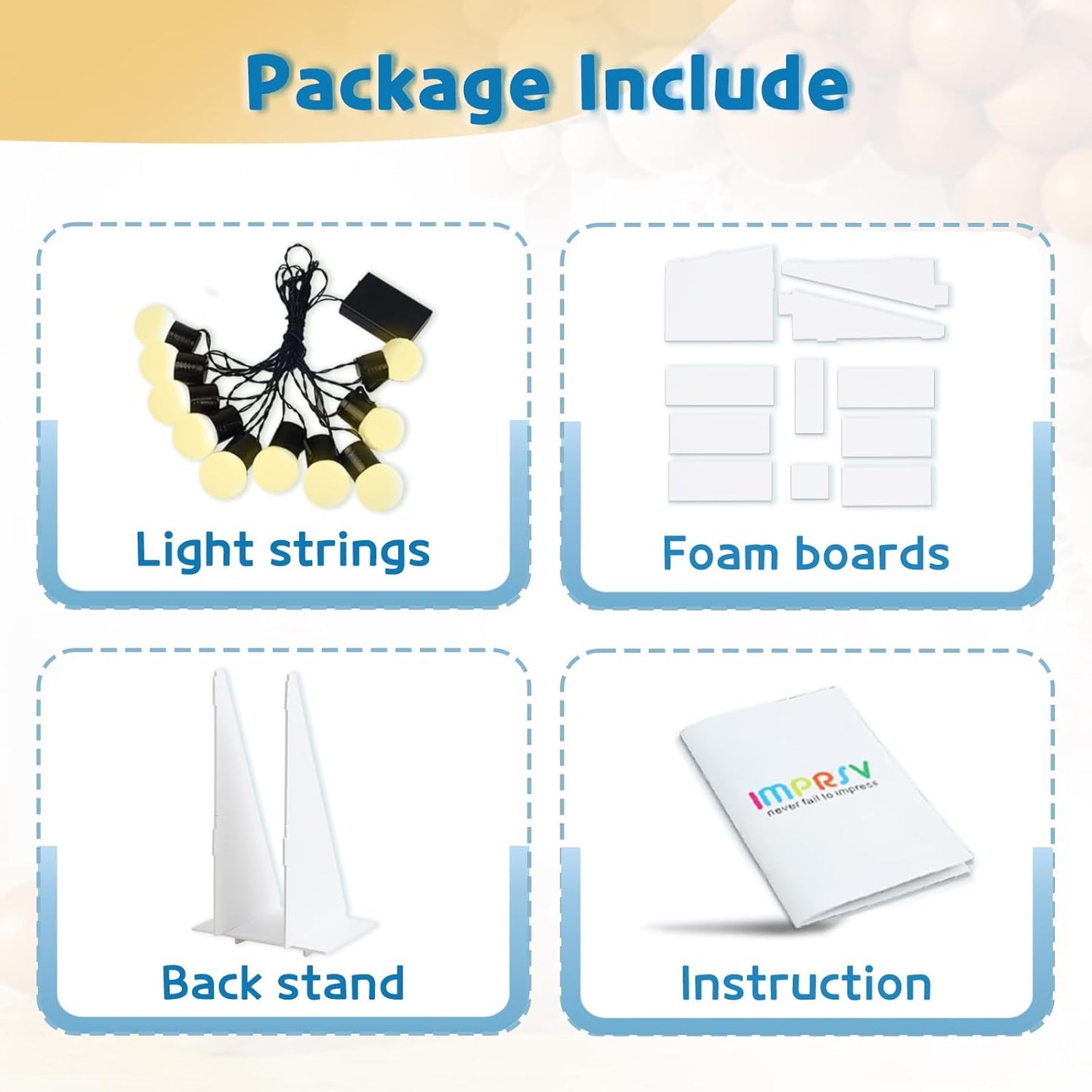 Marquee Numbers 3 Feet Tall Large Light Up Numbers 25th Birthday Decorations Girl Boy Big Yellow Light Outdoor Anniversary Decorations Balloon Arch Kit Party Backdrop 25