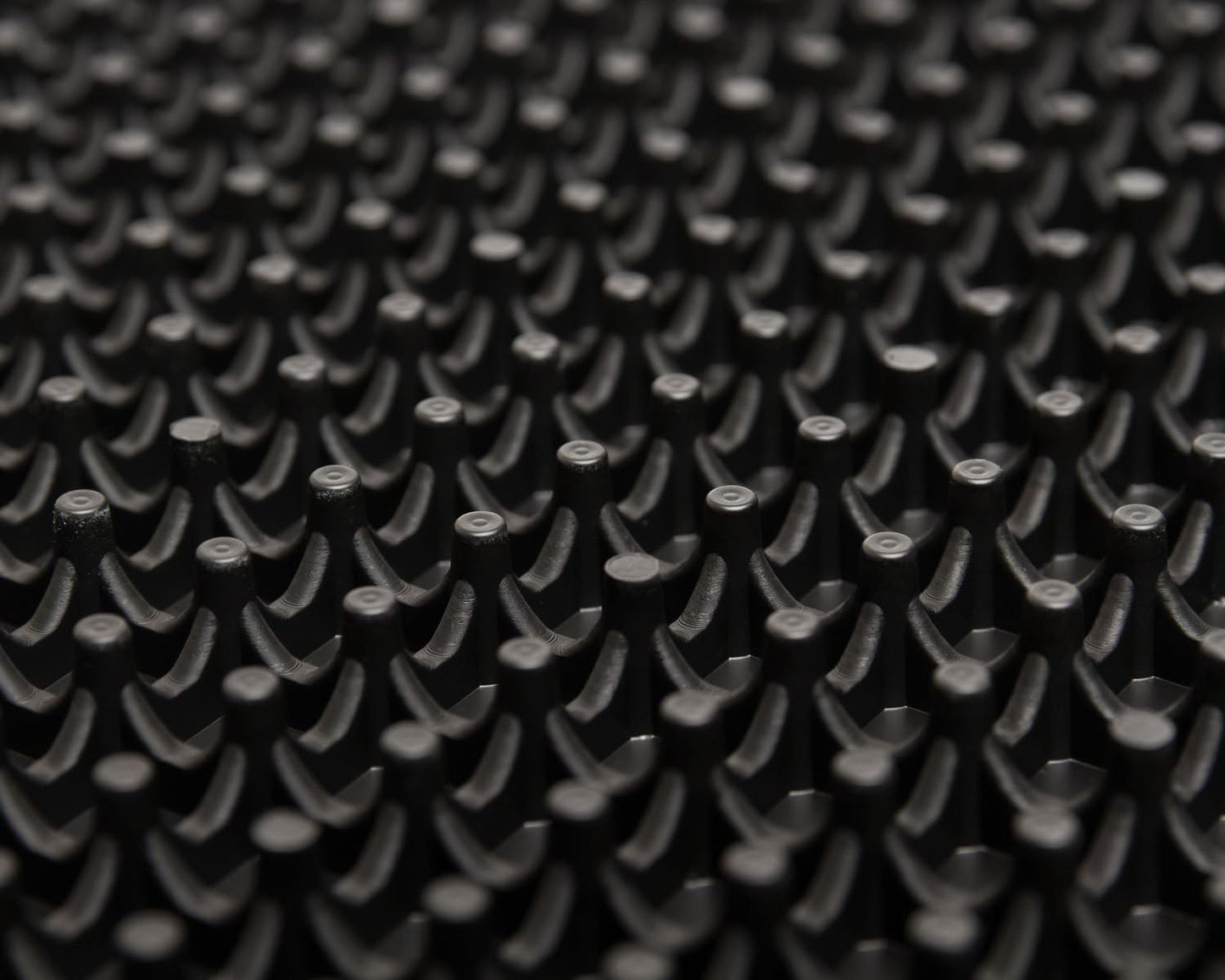 Big Floors 3X3LUXBLAKFLOOR Modular Interlocking Lightweight Plastic Dance Floor Kit (3' x 3'), Luxury Black, 21 Piece