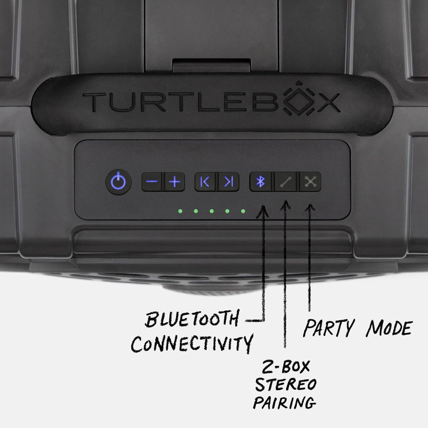 Turtlebox Original Gen 3: Portable Outdoor Bluetooth Speaker – Ultra-Loud (120dB), Waterproof (IP67), Rugged, Impact-Resistant, 3-Day Battery | Party Mode: Unlimited Pairing Stereo, Gray/Pink