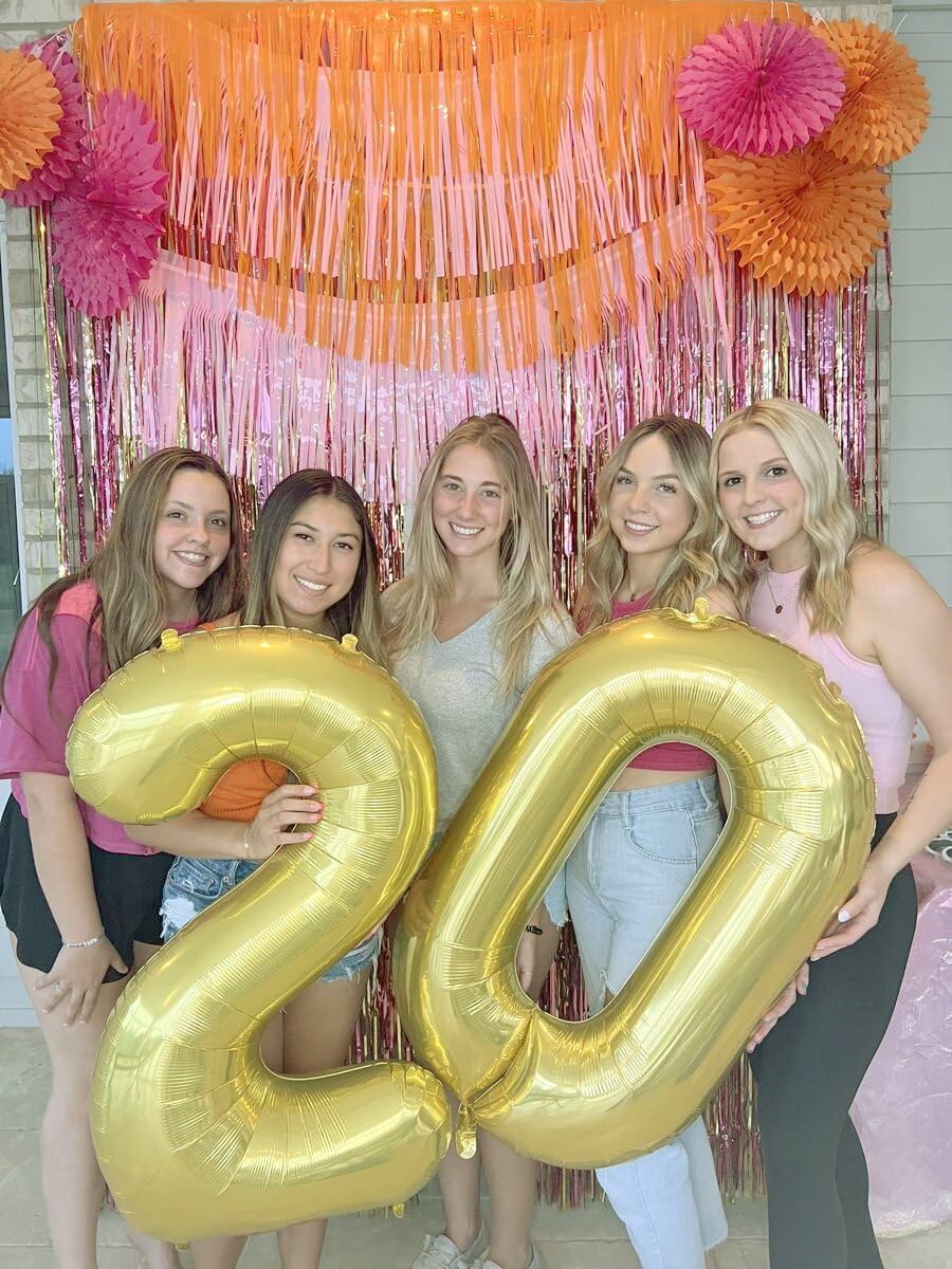 Champagne Gold Helium Number Balloon 40 Inch, Giant Foil Light Gold Number 0 Birthday Balloons, Large Numbers 10 20 30 40 50 60 70 80 90 100 2026, Party Celebration Supplies Decorations