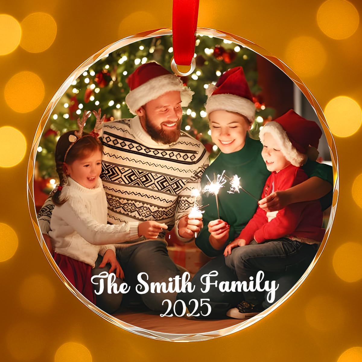 Personalized Christmas Ornaments with Names, Couple Glass Ornament, Custom Wedding Gifts for Couples 2025, Wedding Gift Ideas for Newly Wed Couple, Bride, Bridal Shower, Future Mr & Mrs (F2)