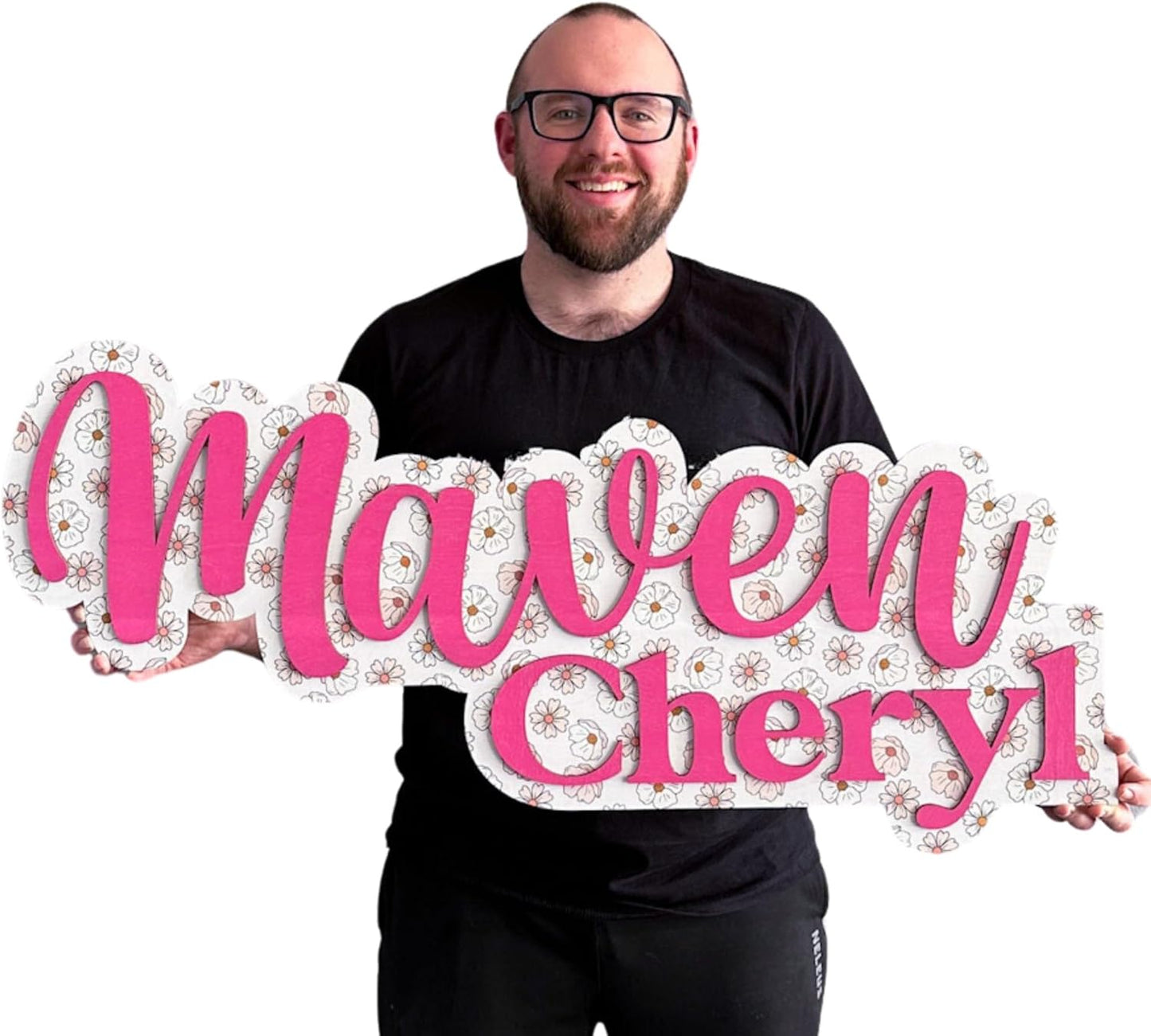 Wooden Name Signs For Nursery - Last Name Signs For Home - Baby Name Sign - Custom Wooden Name Sign - Baby Boy Girl Name Sign - Nursery Signs Decor - Birthday Wedding Event