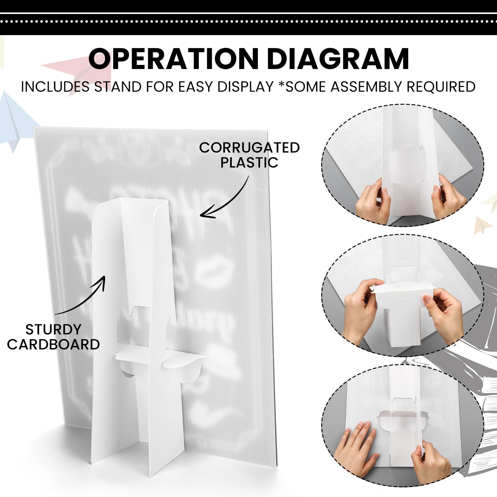 Briwooody Photo Booth Sign with Stand Retro Background Table for Indoor and Outdoor Party Theme