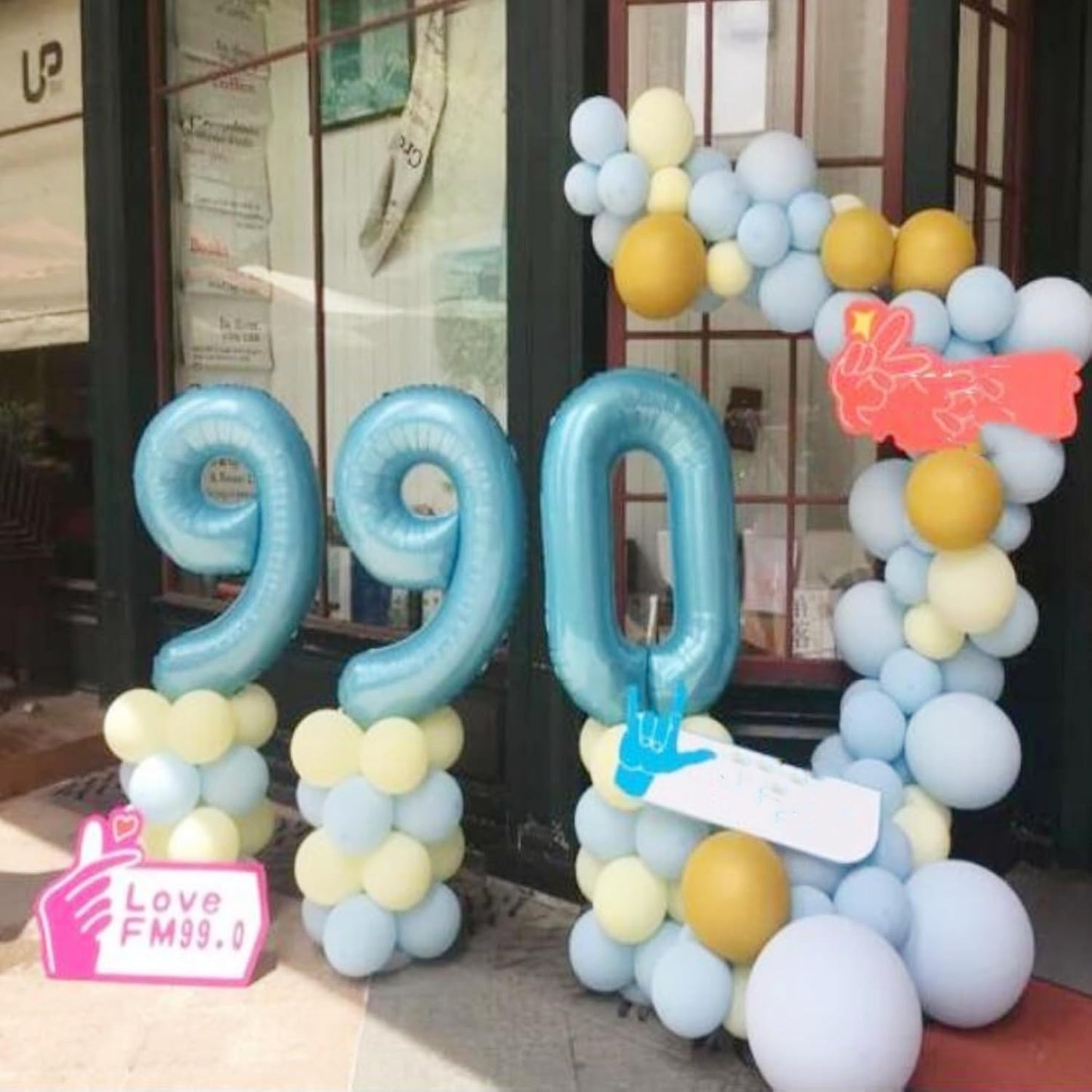 40 Inch Big Blue 9 Balloon Number Large Foil Helium Number Balloons 0-9 Jumbo Giant Happy 9th Birthday Party Decorations for Boy or Girl Huge Mylar Anniversary Wedding Party Supplies (Blue No 9)