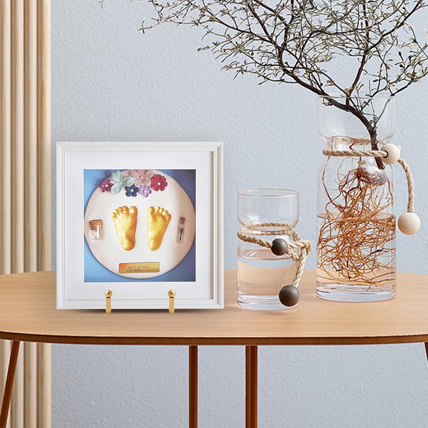 Plate Holder Easel Display Stand - 4.5 inch Metal Plate Stands for Display - Tabletop Picture Stand - Gold Iron Easels for Display Pictures | Photo Frames | Book | Decorative Plates | Plaque -2 Pack