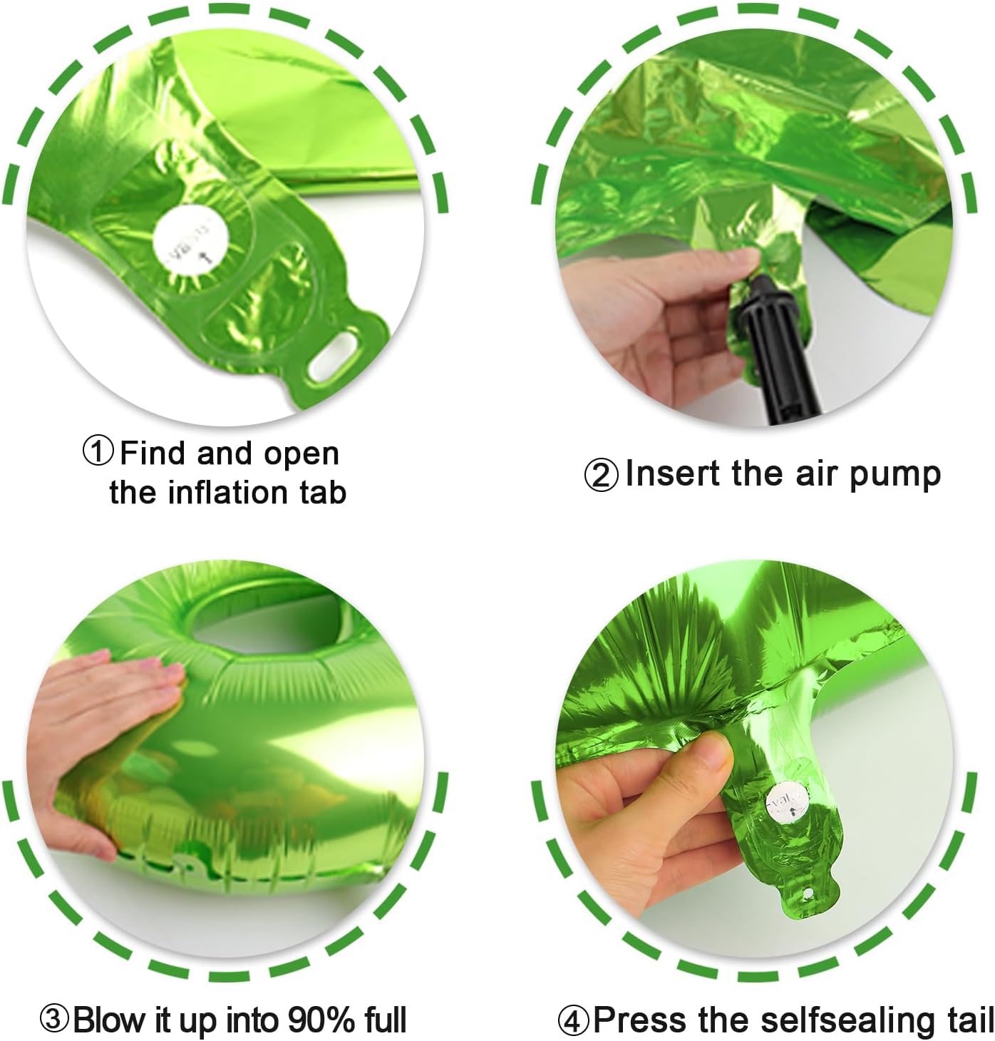 40 Inch Light Green 3 Large Number Balloon, 3 13 23 30 33 36 Light Green Birthday Party Decorations, Number Three Foil Balloons for Anniversary Party Graduations Celebration Supplies