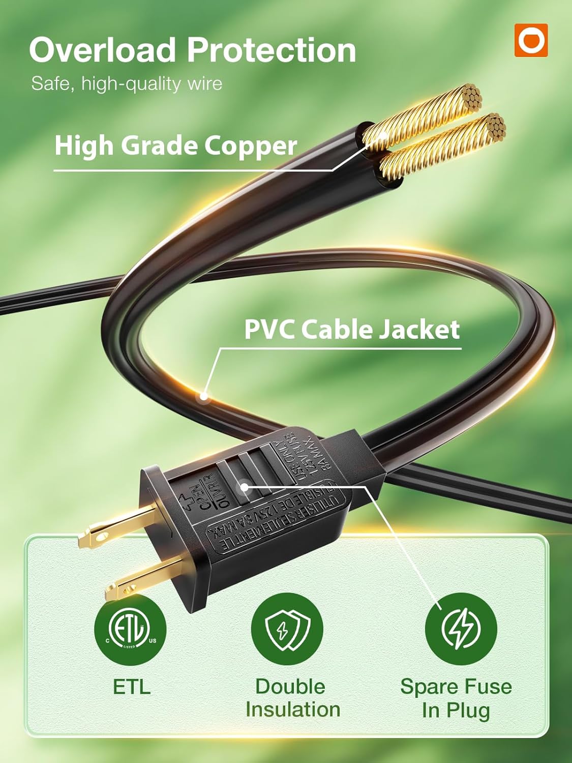 addlon 96FT(48FT*2) Outdoor String Lights Commercial Grade Weatherproof Strand, 36 Edison Vintage Bulbs, 30 Hanging Sockets 6 Spare Bulbs ETL Listed Decorative Christmas Lights for Patio Garden