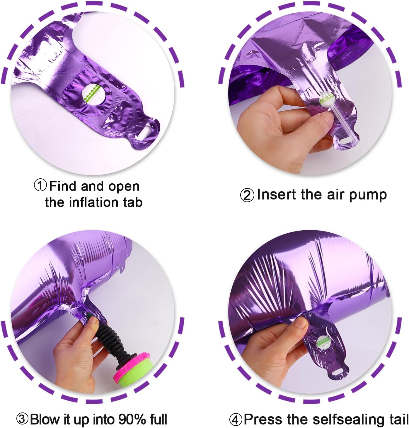 Purple Number 8 Balloon - 40 Inch, Birthday Party Decorations, Anniversary & Graduation Supplies