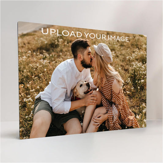 Custom Outdoor Metal Sign, Personalized Aluminum Safety and Business Signs, Waterproof (Picture, 36x24 In) - White Aluminum