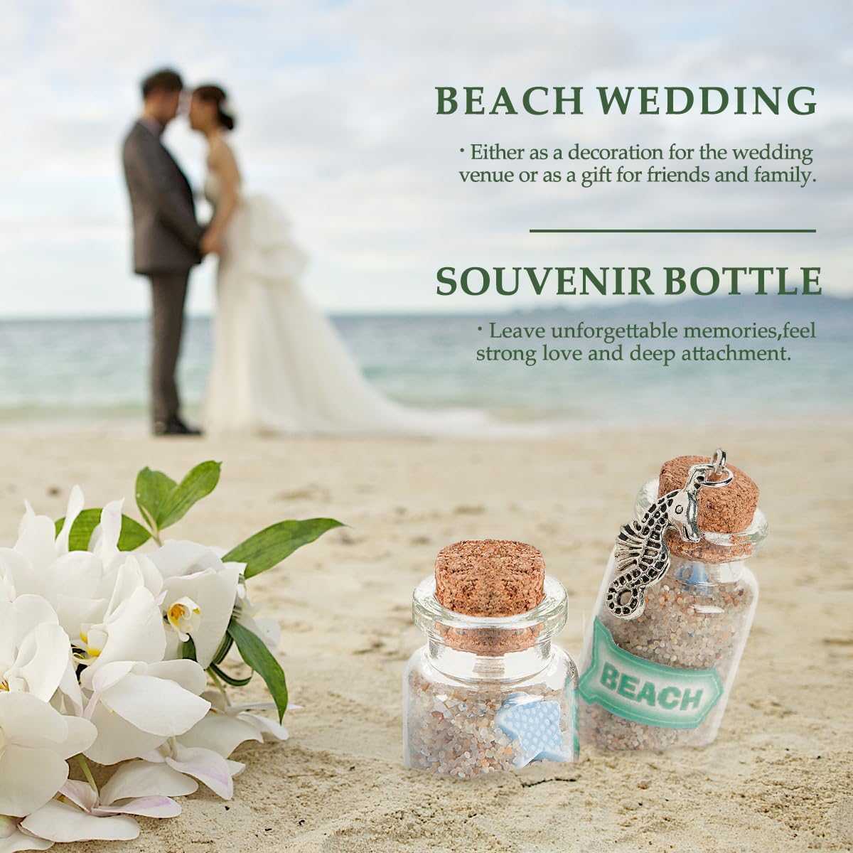 JIUYUE 10 pcs 20 ml Glass Bottles with Cork,Storage Bottles for Liquids(0.67 oz-1.45x1.57 inch)