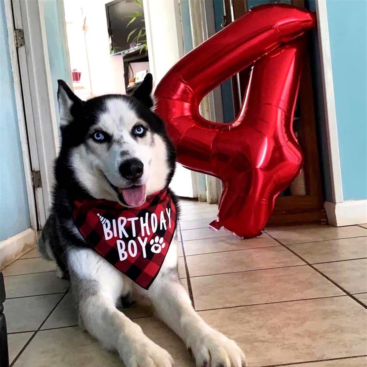 Red 9 Balloons for Boys, 40 Inch Large Foil Number Balloons Set 0-9, Self Inflating Digital 9 Helium Balloon for Girls Women Men Age Birthday Anniversary Party Decorations Photo Shoot Supplies