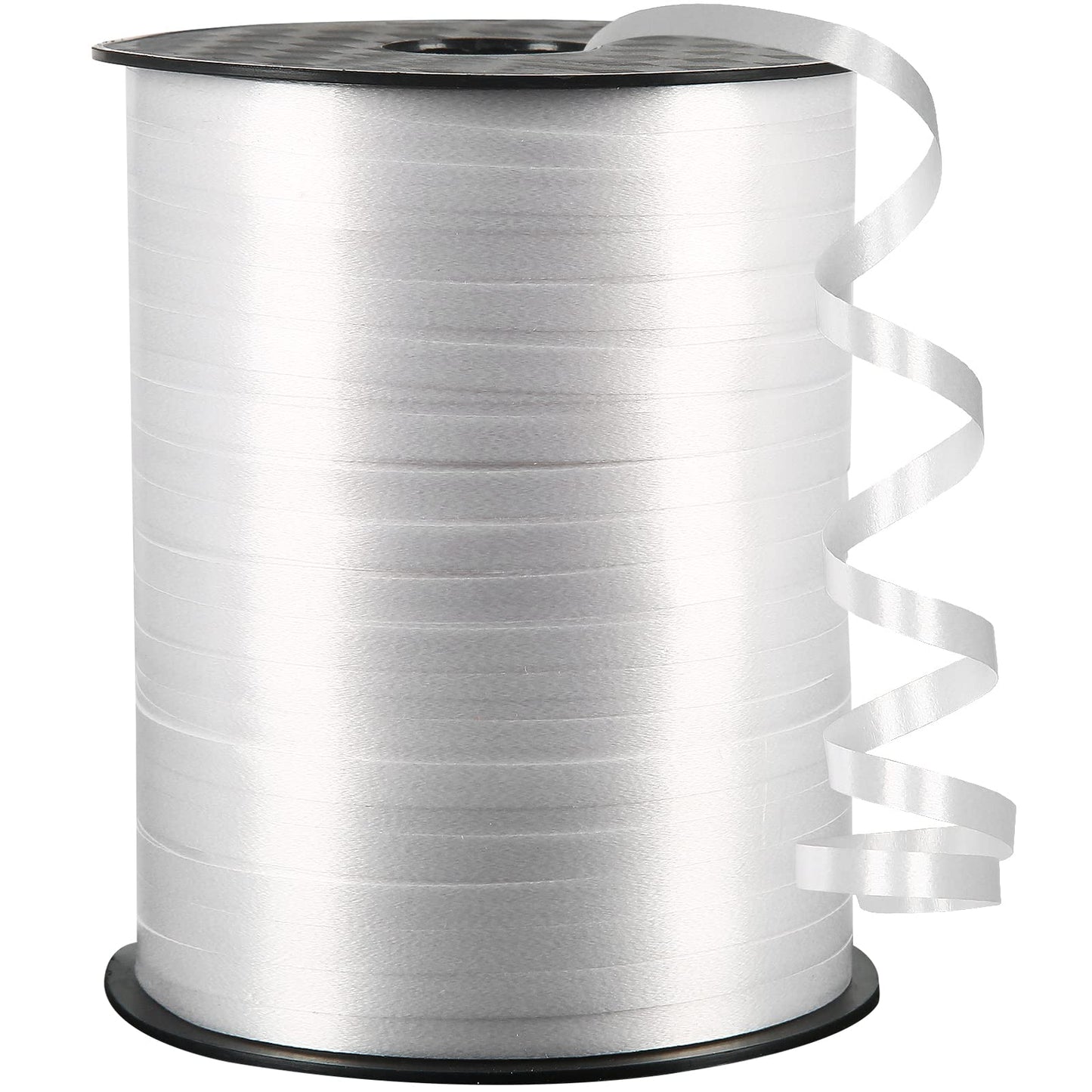 OMISELIO White Curling Ribbon, 500 Yard, 3/16" for Gift Wrapping, Balloon String, Baby Shower