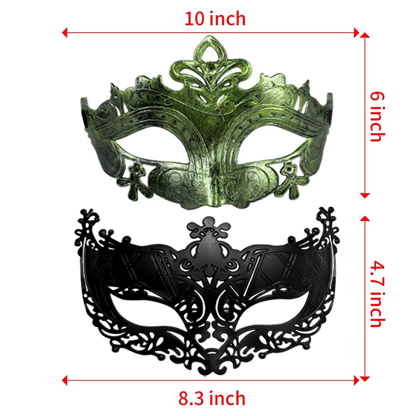 Lusy DM 40 Pieces Masquerade Mask Vintage Antique Mask Venetian Party Masks for Men Women Cosplay