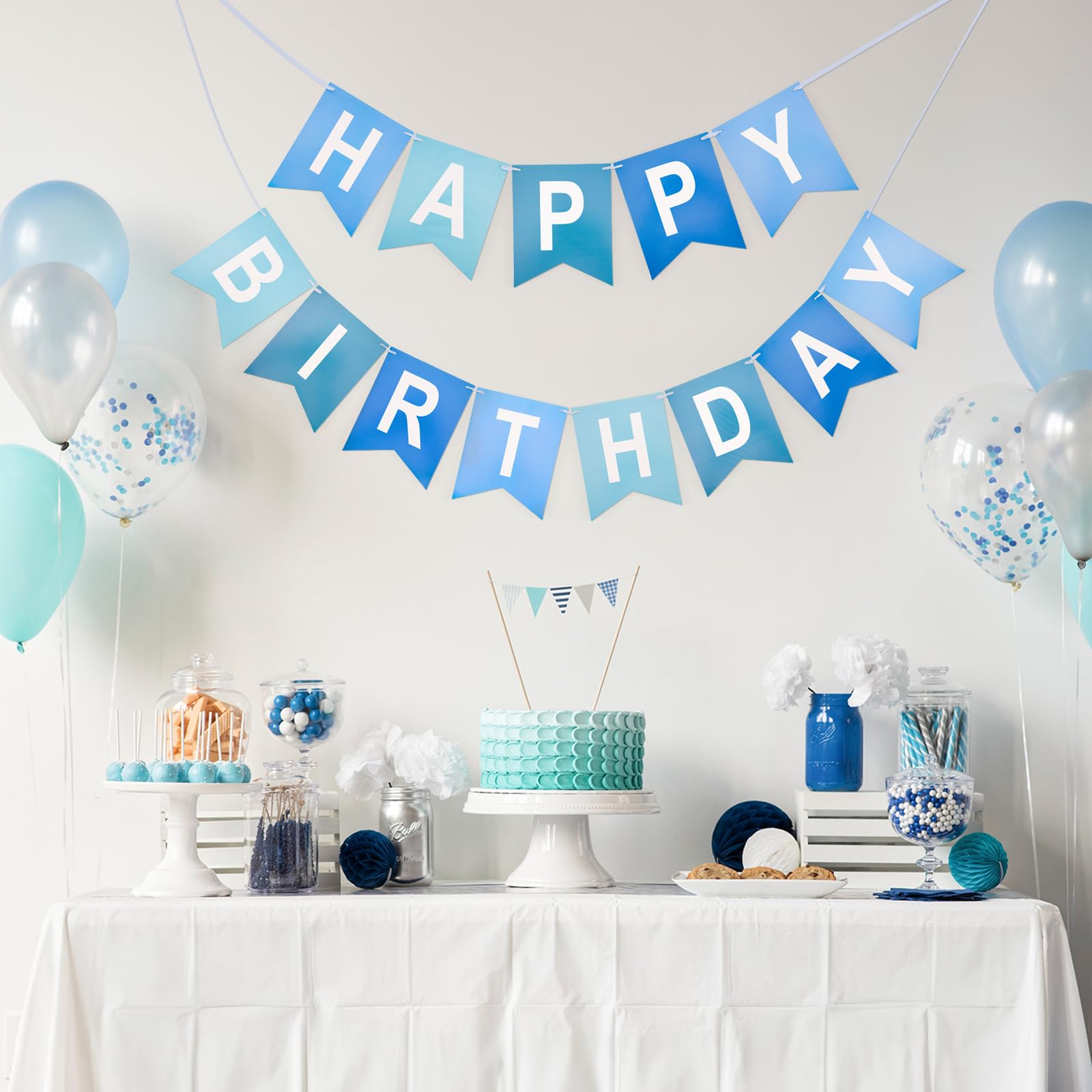 Happy Birthday Banner Birthday Party Banner NO DIY Happy Birthday Sign