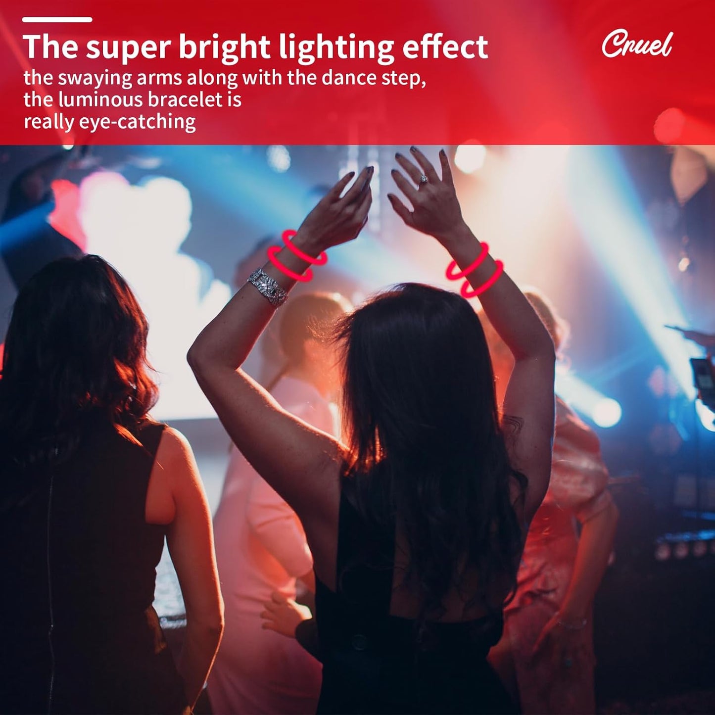 60 Pack 8” Red Glow Sticks Bulk Bright Glow Sticks with 60 Connectors 20 Heart Glasses Glow In The Dark Party Supplies Neon Party Decorations Glow Bracelet Glasses for Holiday Carnival(Red)