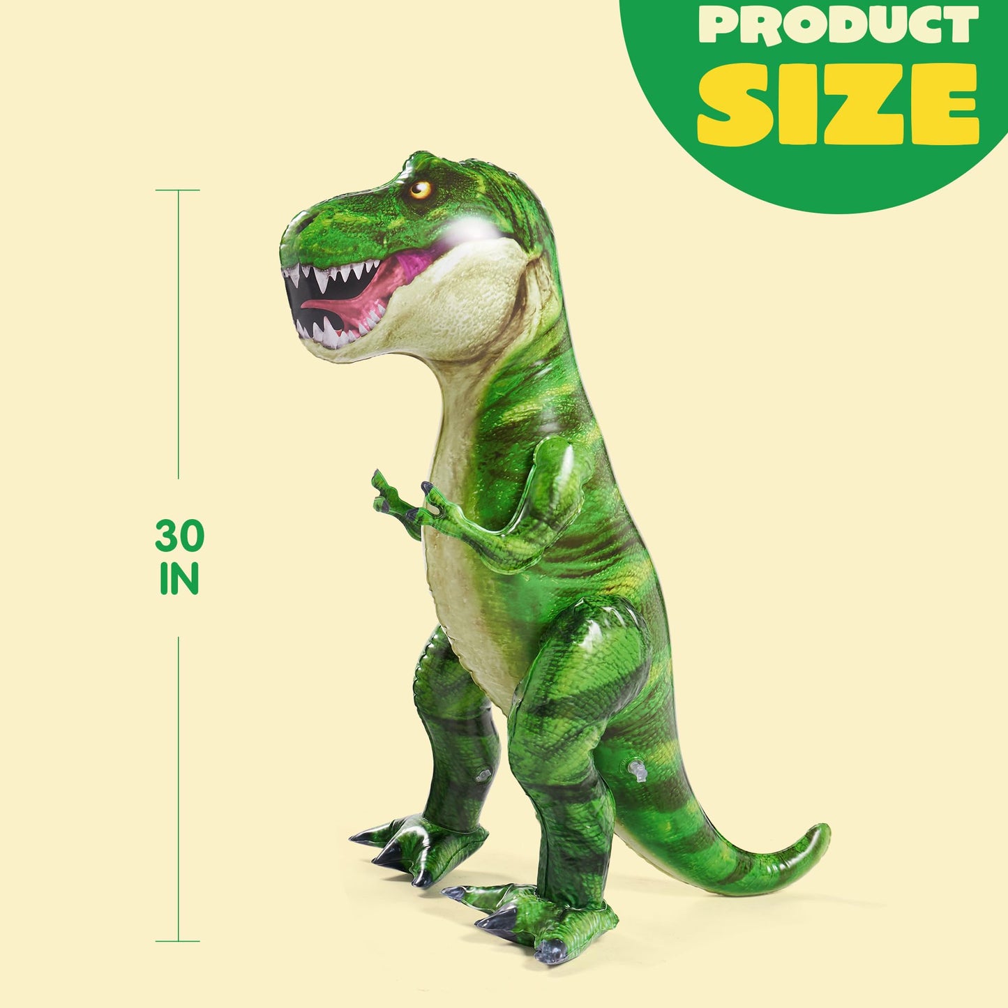 JOYIN 30”T.rex Dinosaur Inflatable, Tyrannosaurus Rex Inflatable Dinosaur Toy for Party