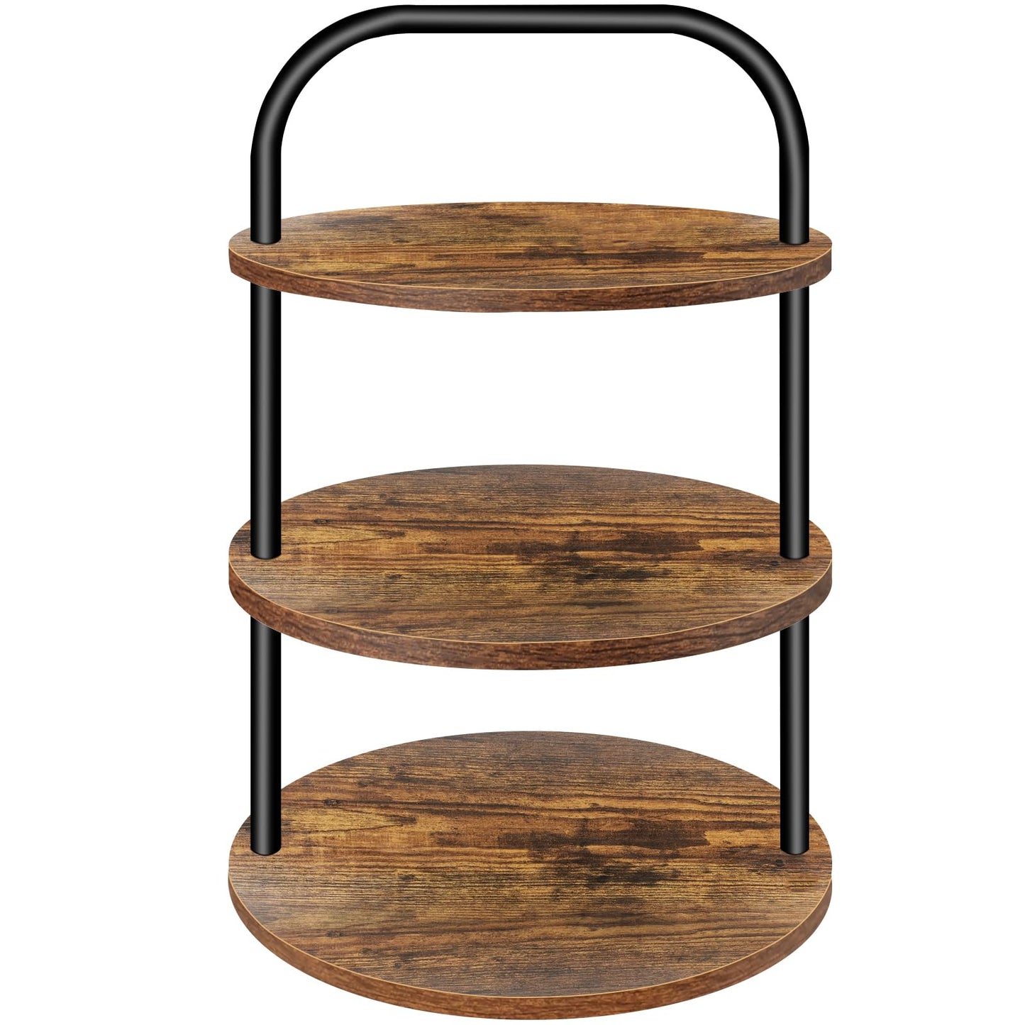 Lilybud--lily Cupcake Stand, Wooden Cupcake Stand for 50 Cupcakes 3 Tier Large Dessert Table
