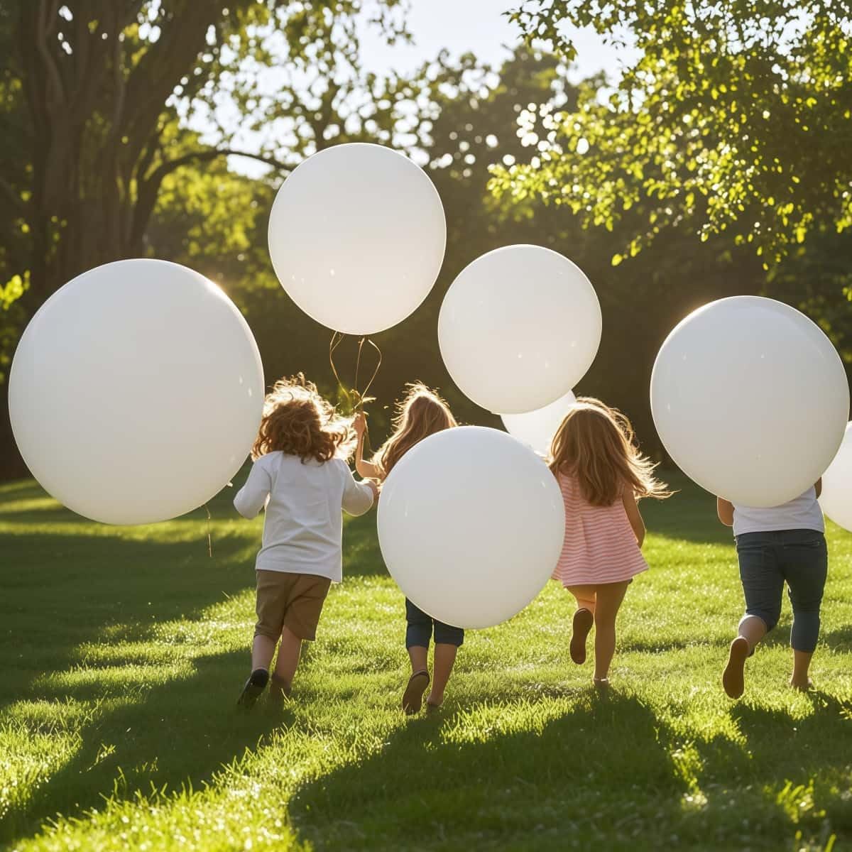 50 Pack White Balloons 24 Inch White Latex Party Balloon for Wedding, Birthday, Baby Shower and More