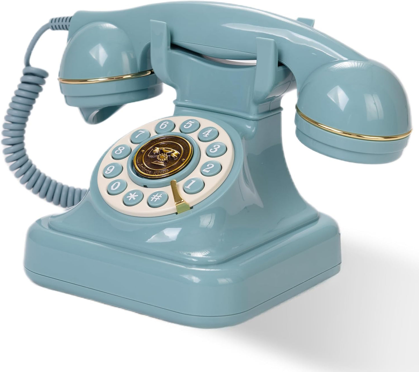 Audio Guest Book Wedding Phone, Retro Audio Phone Guestbook with Clear Voice Recording for Wedding Reception, Bridal Shower, Birthday, Baby Shower, Anniversary, Engagement