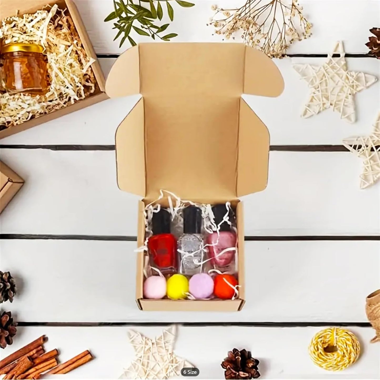 4x4x2 Small Shipping Boxes Set of 50 Brown Corrugated Cardboard Mailer Boxes for Packaging Small Business Craft Giving Products