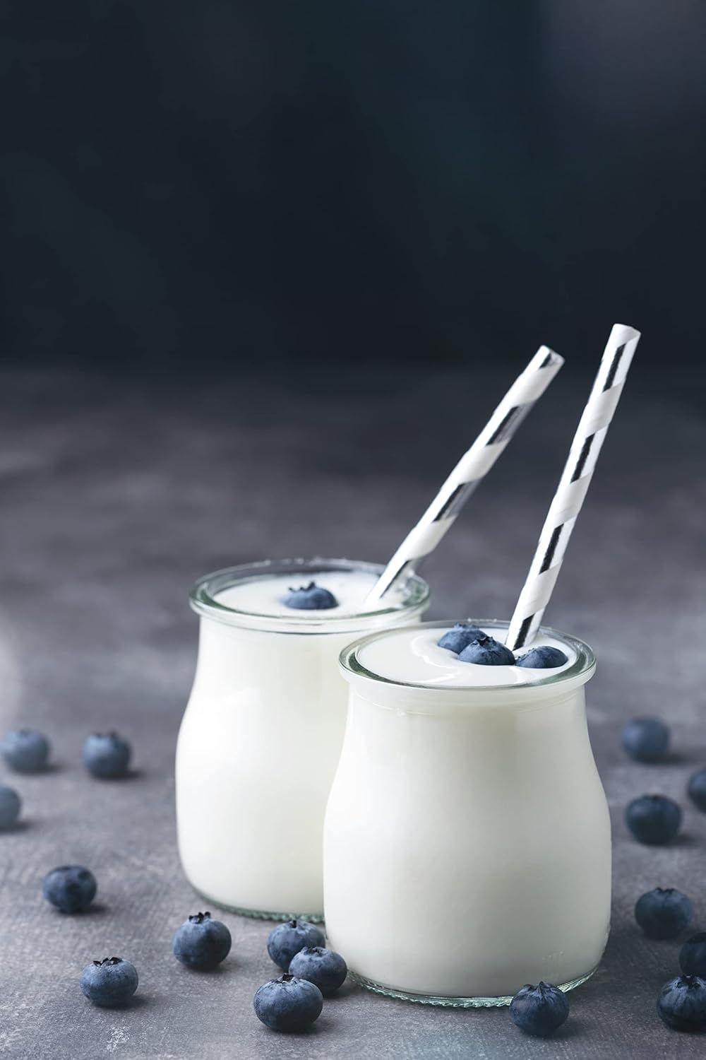 500 Count | Kingseal FSC Certified Paper Cocktail Straws, Unwrapped, 6mm x 5.75 Inches, Silver Stripe, Biodegradable, Earth Friendly, Bulk Pack - 1 Box of 500 Straws