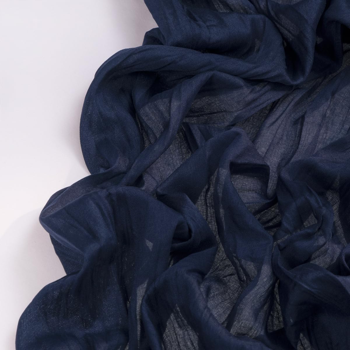 Navy Blue Cheesecloth Table Runner 4 Pack Fall Table Runners Boho Gauze 120 Inches Navy Cheese Cloth Fall Table Decorations for Thanksgiving Wedding Bridal Baby Shower Party Christmas Dinner