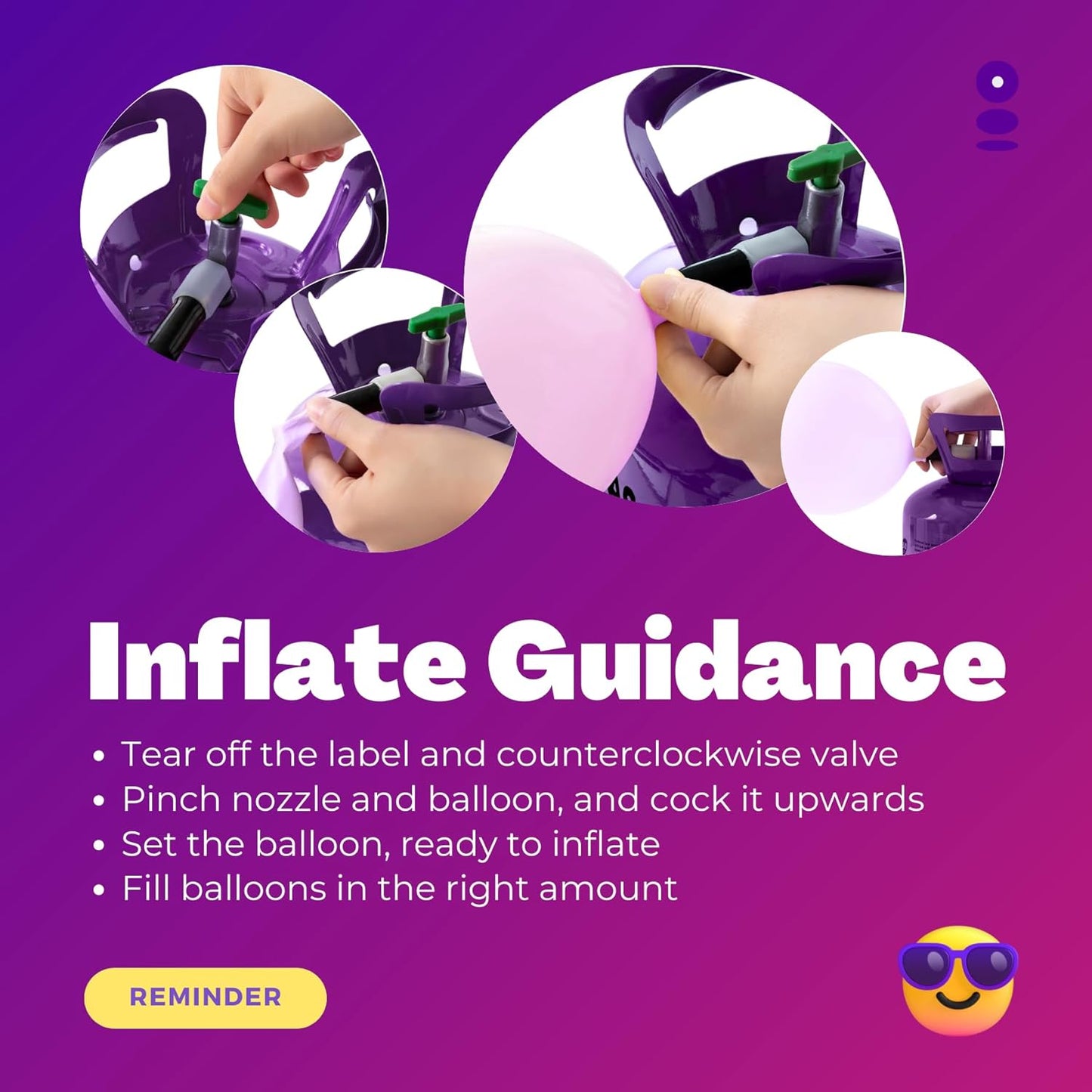 Helium Tank for Balloons At Home, 22L Balloon Kit Up To 100 Latex Balloons, Balloon Pump Kit Includes Latex Balloons and Ribbon, Perfect for Parties and Events