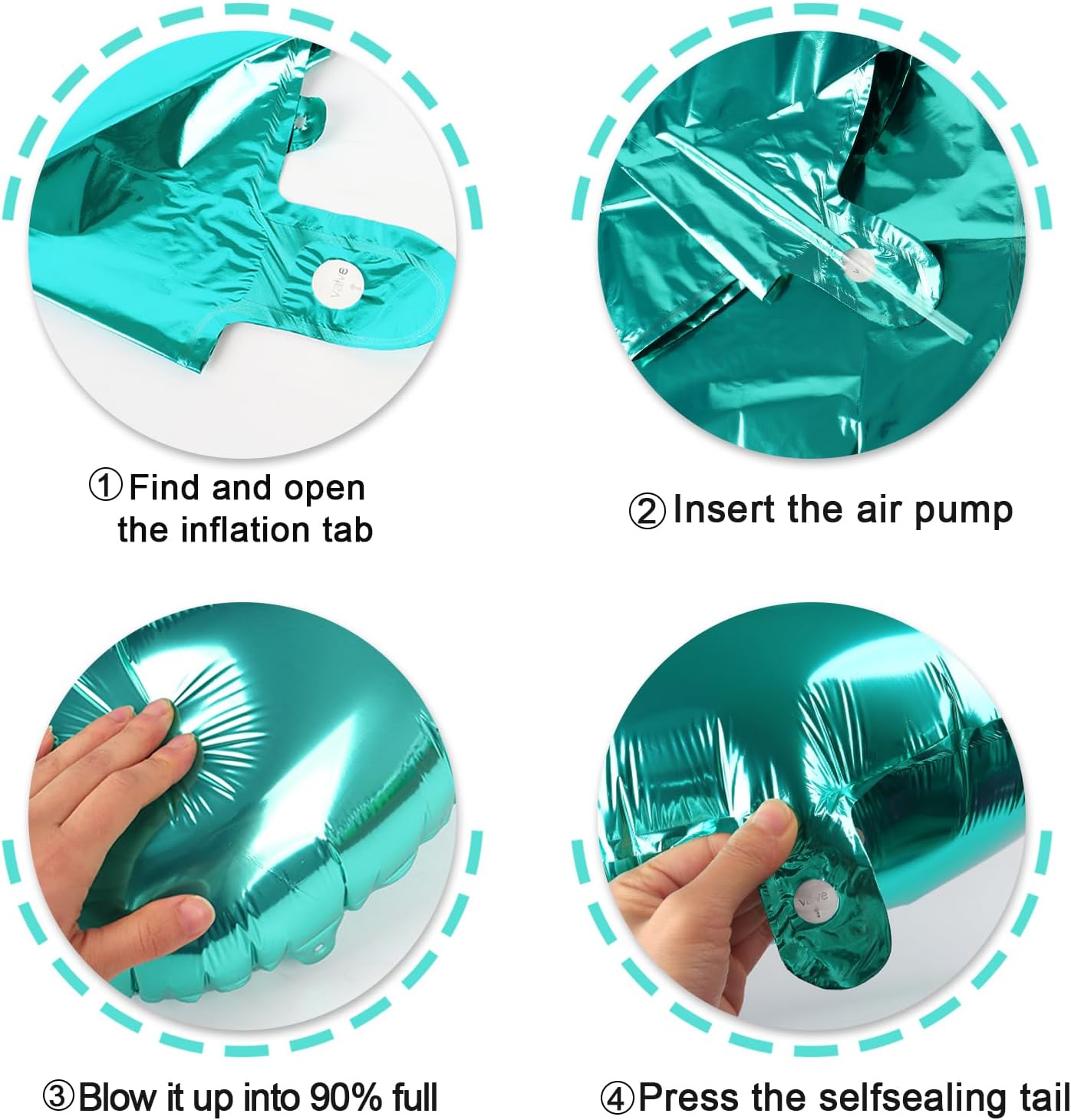 Teal Blue Number 1 Balloon 40 inch, Number 1 Birthday Balloons for Boy Girl, Teal Blue Foil One Balloon for 1st 10 11 12 16 18 Birthday Party, Anniversary Celebration Number Decorations