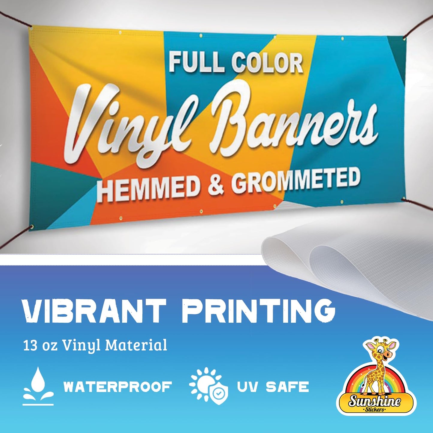 Custom Banners | Personalized Vinyl Signs for Business, Birthdays, Weddings, Events, Outdoor &
